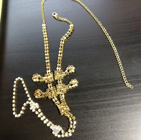 LAST ONE Callie Palace Queen: Rhinestone Toe and Ankle Jewelry - Picture 11 of 17